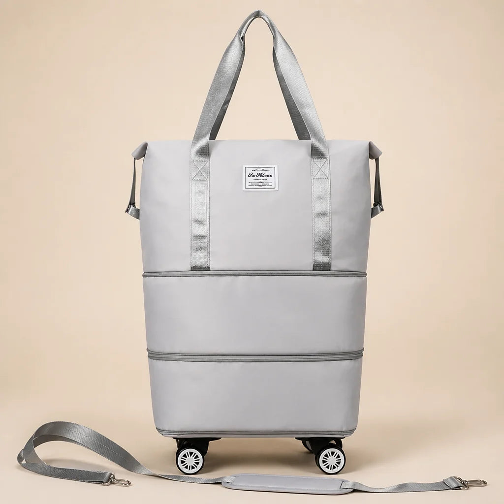 Carry-On Duffel Bag Oxford Fabric Wet Dry Compartment