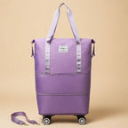 Carry-On Duffel Bag Oxford Fabric Wet Dry Compartment