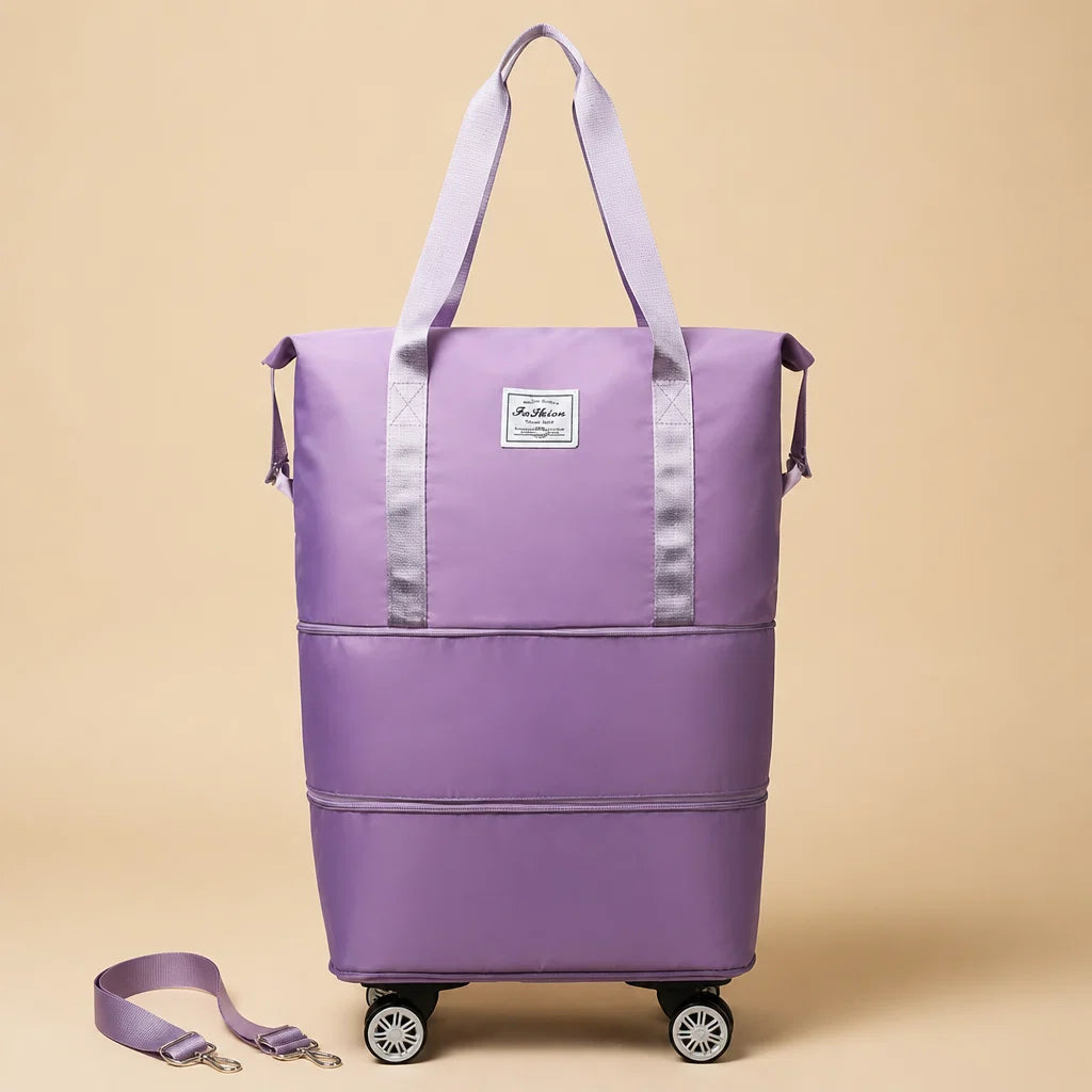 Carry-On Duffel Bag Oxford Fabric Wet Dry Compartment