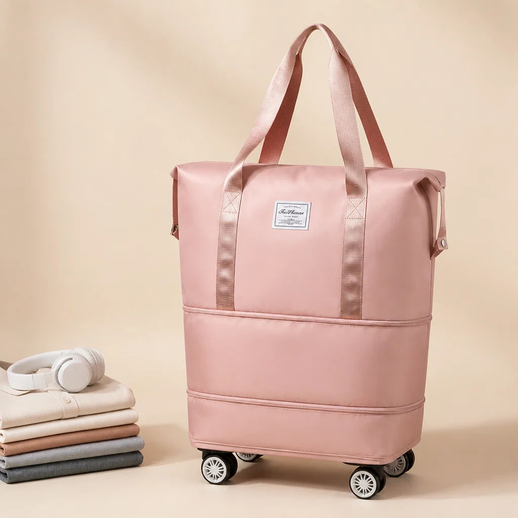Carry-On Duffel Bag Oxford Fabric Wet Dry Compartment