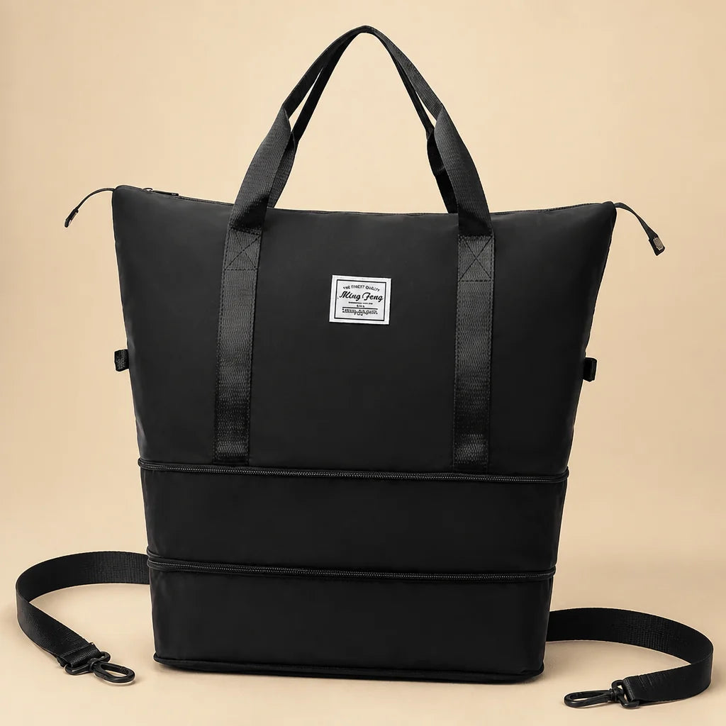 Carry-On Duffel Bag Oxford Fabric Wet Dry Compartment