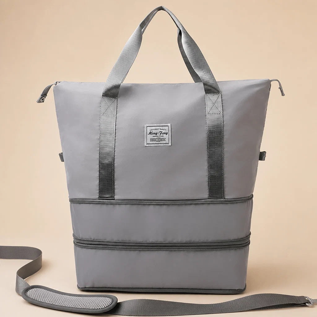 Carry-On Duffel Bag Oxford Fabric Wet Dry Compartment