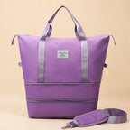 Carry-On Duffel Bag Oxford Fabric Wet Dry Compartment