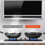 Cast Iron Frying Pan 28 cm Natural Non-Stick & Rust-Resistant