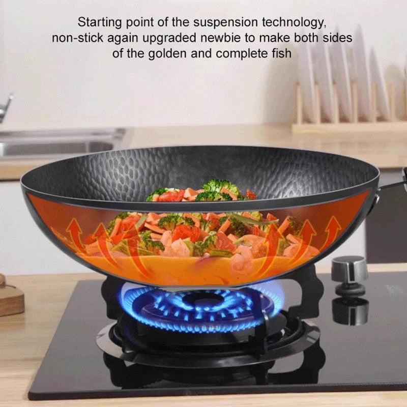 Cast Iron Frying Pan 28 cm Natural Non-Stick & Rust-Resistant