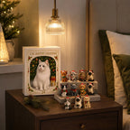 Cat Advent Calendar 24 Miniature Figurines Festive Designs