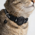 Cat Collar GPS Tracking Reflective Water-Resistant Silicone