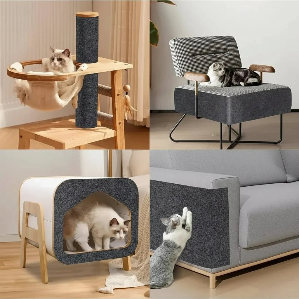 Cat Furniture Protector Self-Adhesive Residue-Free Panel