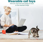 Cat Laser Collar Automatic Hands Free Adjustable Fit