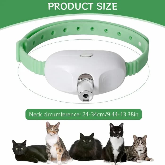 Cat Laser Collar Automatic Hands Free Adjustable Fit