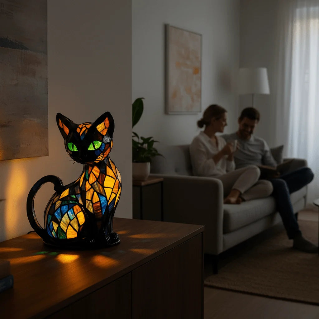 Cat Night Light Soft Silicone Rechargeable & Touch Control