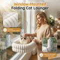 Cat Window Perch Foldable Suction-Mount 88 lb Capacity