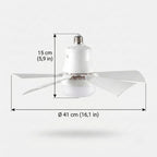 Ceiling Fan Integrated LED Remote & Timer