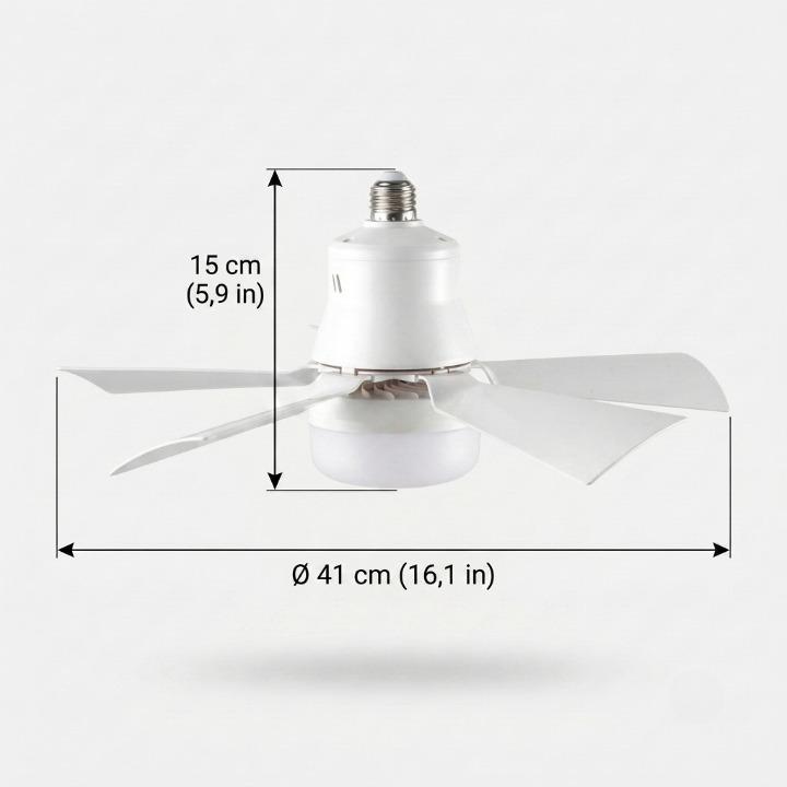 Ceiling Fan Integrated LED Remote & Timer
