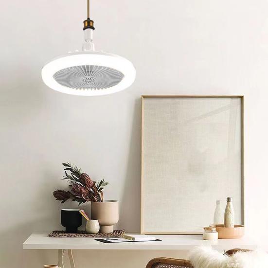 Ceiling Fan Light E27 Socket Integrated LED & Remote