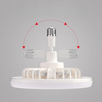 Ceiling Fan Light E27 Socket Integrated LED & Remote
