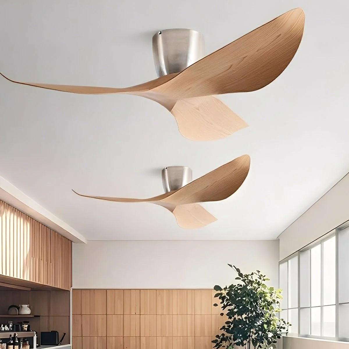 Ceiling Fan Quiet DC Motor Reversible Airflow