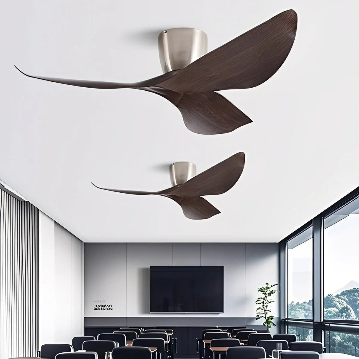 Ceiling Fan Quiet DC Motor Reversible Airflow