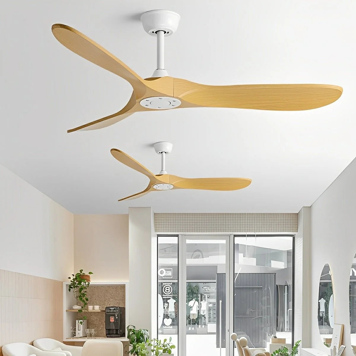Ceiling Fan Quiet DC Motor Reversible Airflow