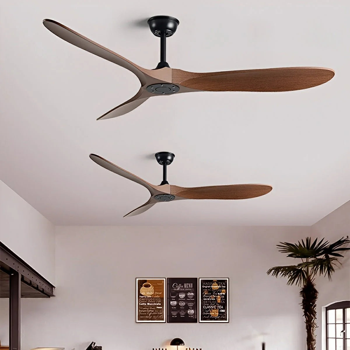 Ceiling Fan Quiet DC Motor Reversible Airflow