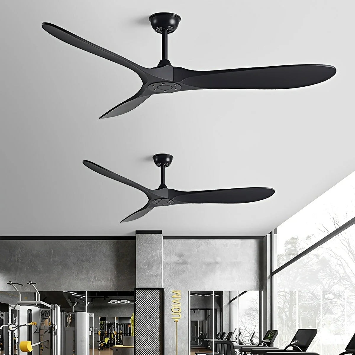 Ceiling Fan Quiet DC Motor Reversible Airflow