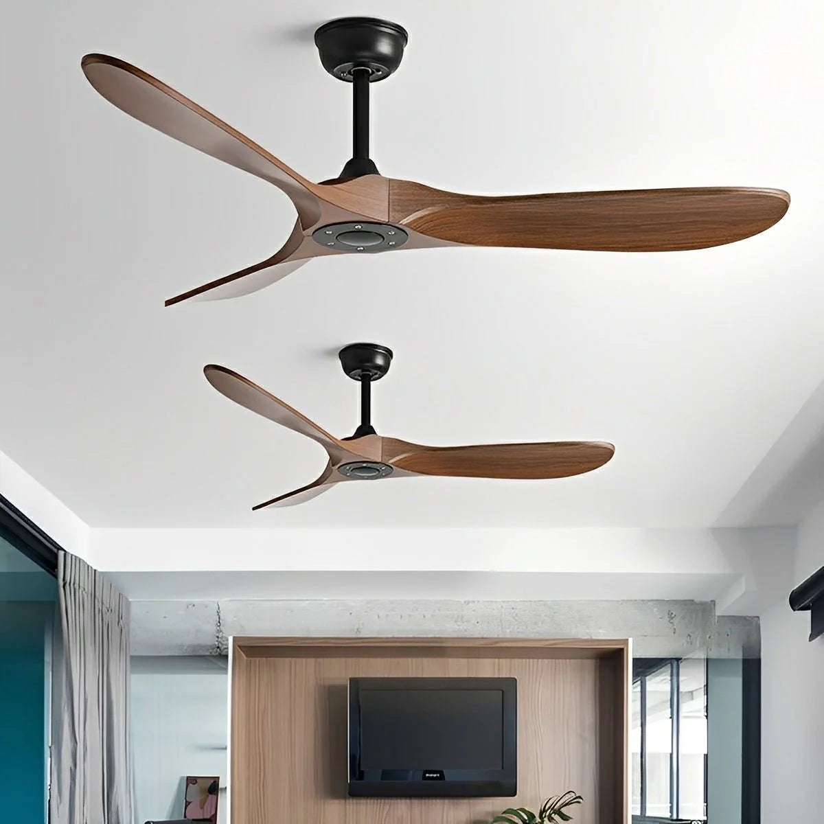 Ceiling Fan Quiet DC Motor Reversible Airflow