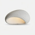 Ceiling Lamp Pebble Design Matte Stone-Look Three-Setting Warm LED