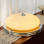 Ceiling Light Bauhaus Glass Shade Warm Diffused Lighting
