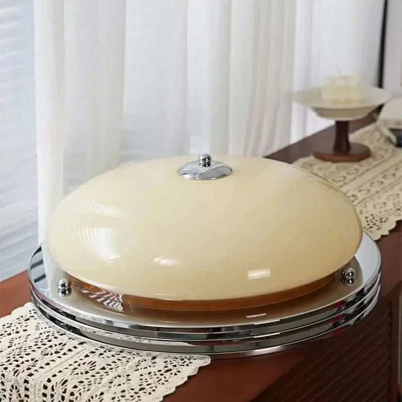 Ceiling Light Bauhaus Glass Shade Warm Diffused Lighting