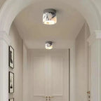 Ceiling Light Marble-Effect LED Cylinder