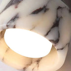 Ceiling Light Marble-Effect LED Cylinder
