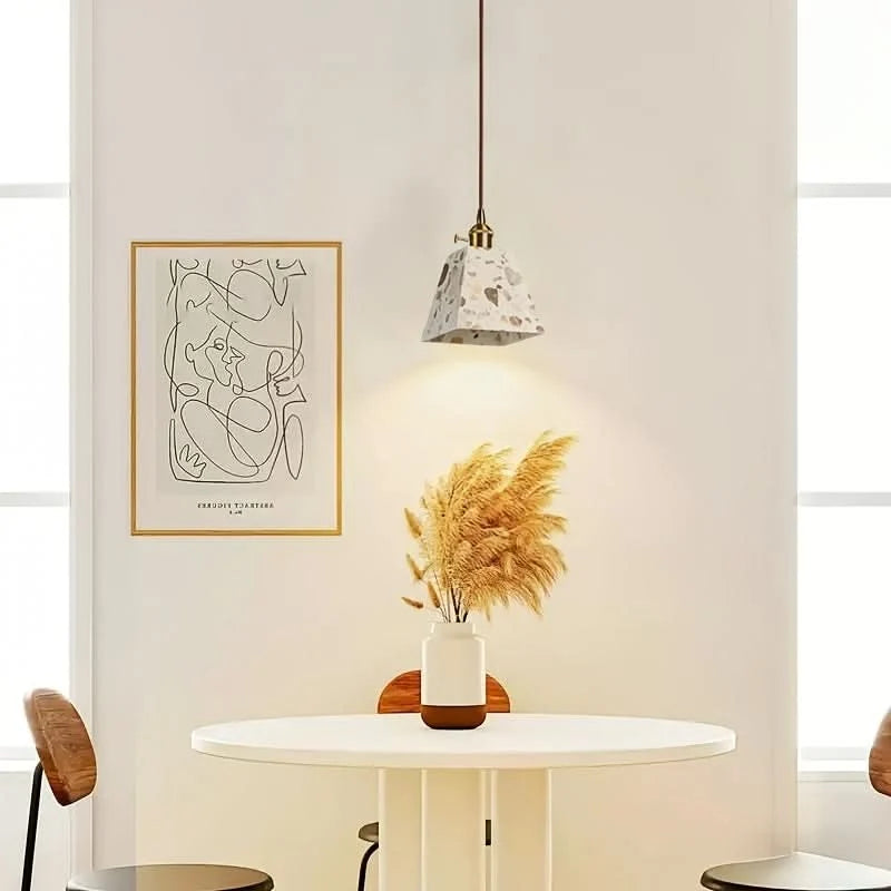 Ceiling Light Minimalist Japanese Clear Lampshade Warm Glow