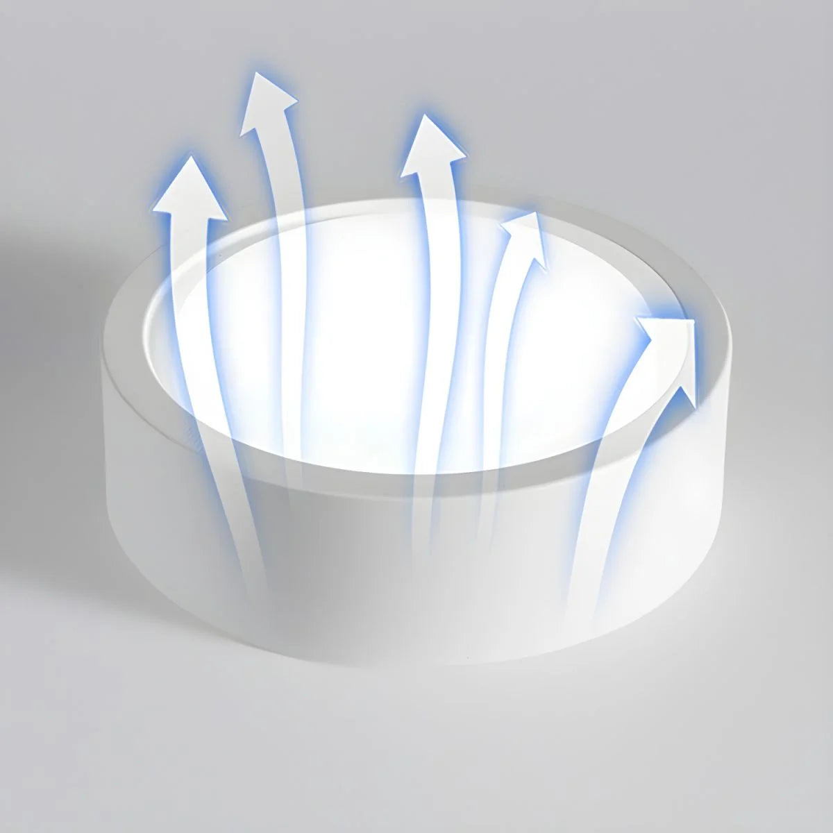 Ceiling Light Surface-Mounted Low-Profile Adjustable Color Temperature