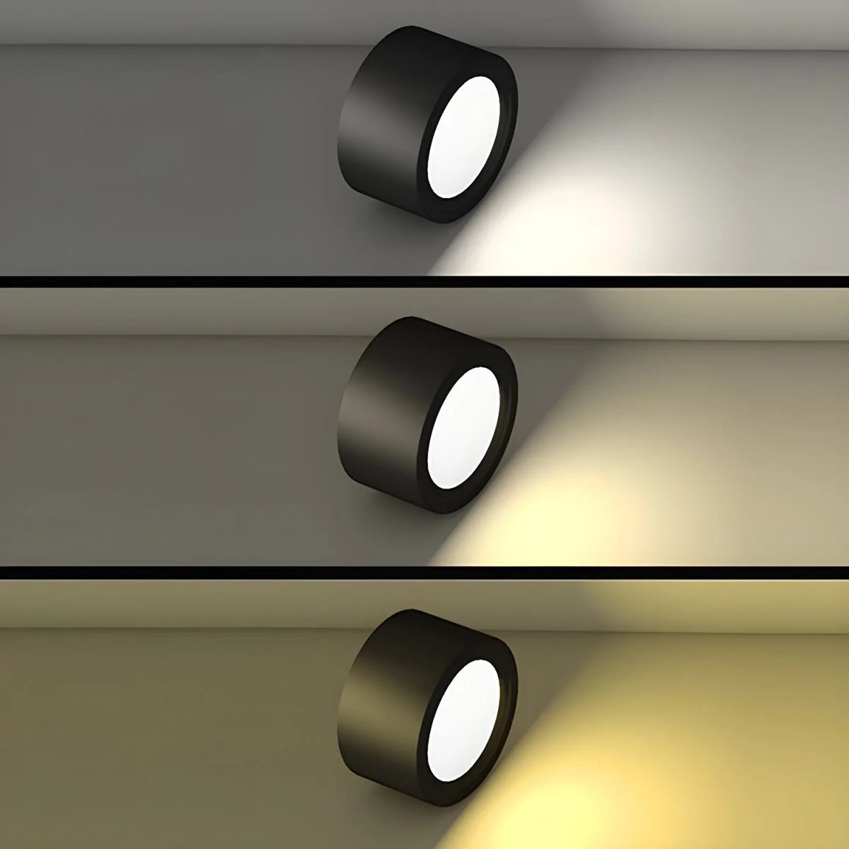Ceiling Light Surface-Mounted Low-Profile Adjustable Color Temperature