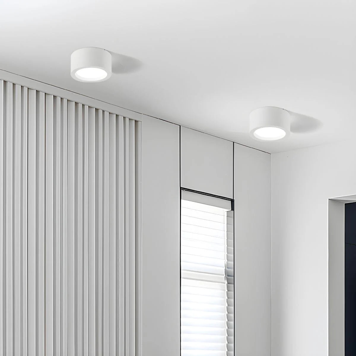 Ceiling Light Surface-Mounted Low-Profile Adjustable Color Temperature