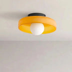 Ceiling Light Transparent Glass LED-Compatible Diffused Light