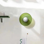 Ceiling Light Transparent Glass LED-Compatible Diffused Light