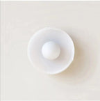 Ceiling Light Transparent Glass LED-Compatible Diffused Light