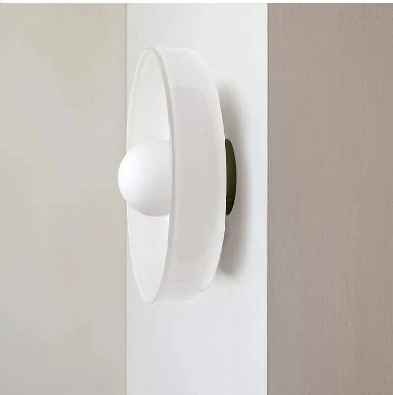 Ceiling Light Transparent Glass LED-Compatible Diffused Light