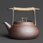 Ceramic Teapot Handcrafted Stovetop Compatible