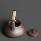 Ceramic Teapot Handcrafted Stovetop Compatible