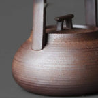 Ceramic Teapot Handcrafted Stovetop Compatible