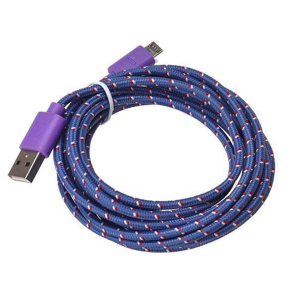 Charging Cable 10 Ft Braided Tangle-Resistant 8-Pin