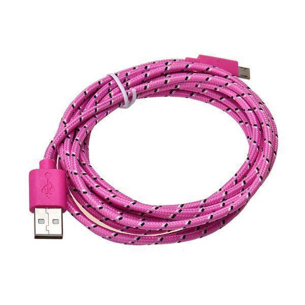 Charging Cable 10 Ft Braided Tangle-Resistant 8-Pin