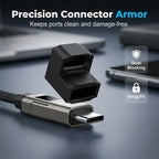 Charging Cable 4-in-1 Digital Power Display Keychain
