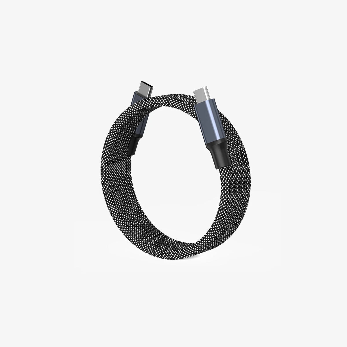 Charging Cable Magnetic Spiral 100W Multi-Connector
