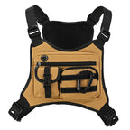 Chest Rig Weather-Resistant Adjustable Straps Multiple Pockets