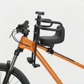 Child Bike Seat Front-Mounted Foldable Footrests & Padded Seat