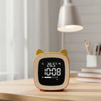 Children’s Alarm Clock Animal Design Dimmable LED Night Light