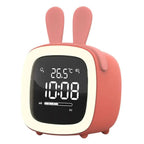 Children’s Alarm Clock Animal Design Dimmable LED Night Light